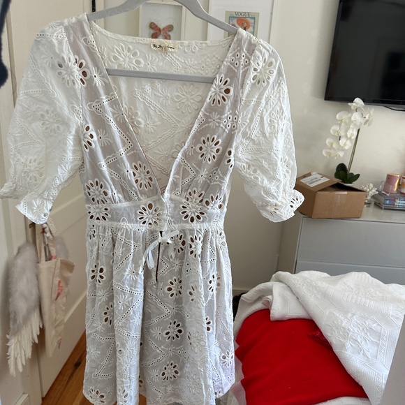 For Love and Lemons X REVOLVE Eyelet Dress - Picture 7 of 9